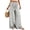 Gray #003, variant on Women's Floral Printed Wide Leg Lounge Pants Lightweight High Waisted Y2k Baggy Long Palazzo Drawstring Loose Fit Trousers with Pockets S