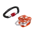 thumbnail image 1 of Polea de Doble Cuerda Zulema 32KN Outdoor Climbing + 25KN Mosquetón de Bloqueo, 1 of 8