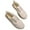 Beige, variant on Quaouag Women's Sneaker Low Top Canvas Fashion Slip on Shoes