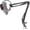 A_Black, variant on SUNMON QuadCast White Gaming Microphone Stand - Mic Arm Compatible with Hyper x QuadCast S, Boom Arm with Pop Filter, Improve Sound Quality Mic Stand