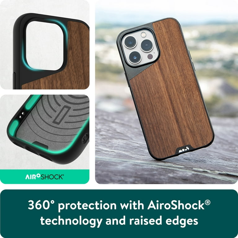 Mous Case for iPhone 15 Pro MagSafe Compatible - Limitless 5.0 - Bamboo -  Protective iPhone 15 Pro Case - Shockproof Phone Cover