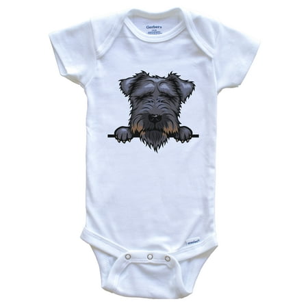 

Lakeland Terrier Dog Breed Cute One Piece Baby Bodysuit 3-6 months white
