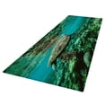 thumbnail image 3 of GUOOL Bedroom Living Room Decorative Rectangle Undersea Turtle Area Rug 120x40cm Color Color 9, 3 of 9