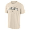 thumbnail image 2 of Men's Fanatics Cream Jacksonville Jaguars Elements Weathered Tonal Future Ground T-Shirt, 2 of 3
