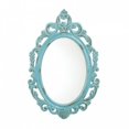 thumbnail image 1 of Accent Plus 10018923 Distressed Baby Wall Mirror, Blue, 1 of 2
