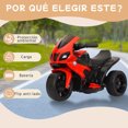 thumbnail image 3 of Motocicleta Electrica de Jugete Montable para Niños con Musica y 15km Recorrido ROSA, 3 of 6