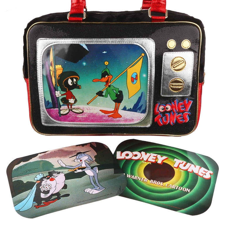 Irregular Choice Bag Looney Tunes Tune In Screen TV Handbag NEW B214-01A 0137596001?pgw=1&pgwact=1 main image 3