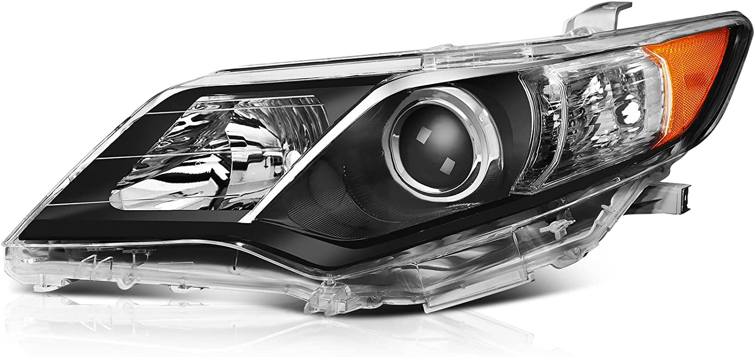 ECCPP Headlights Assembly For Toyota Camry 2012-2014 Driver and Passenger Side