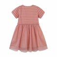 thumbnail image 5 of Pejock 1-7 Years Baby Girls' Cotton Dresses Kids Pageant Flower Girl Dress Baby Boys Girls Easter Lovely Bunny Candy Color Short Sleeve Dress, 5 of 6