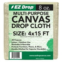 4 ft. x 15 ft. Canvas Dropcloth - 8 oz.