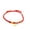 B, variant on Gardjoe Hand Woven Red String Pet Collar with Gold Fortune Plate and Paw Pendant for Lucky New Year Cat Small Dog Gift