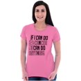 thumbnail image 4 of BCA Cancer Survivor I Can Do Anything Womens Slim Fit Graphic Tee Brisco Brands L, 4 of 5