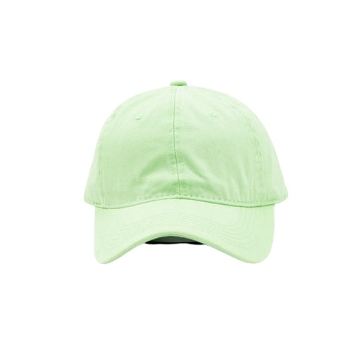 Plain Dyed Washed 100% Cotton Adjustable Baseball Cap Women & Men