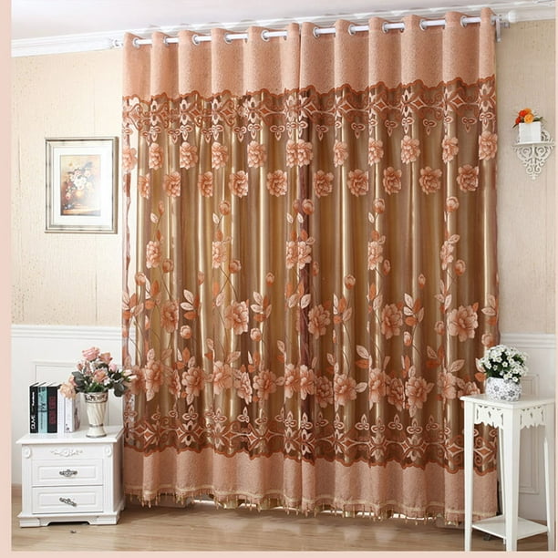 Luxury best sale voile curtains
