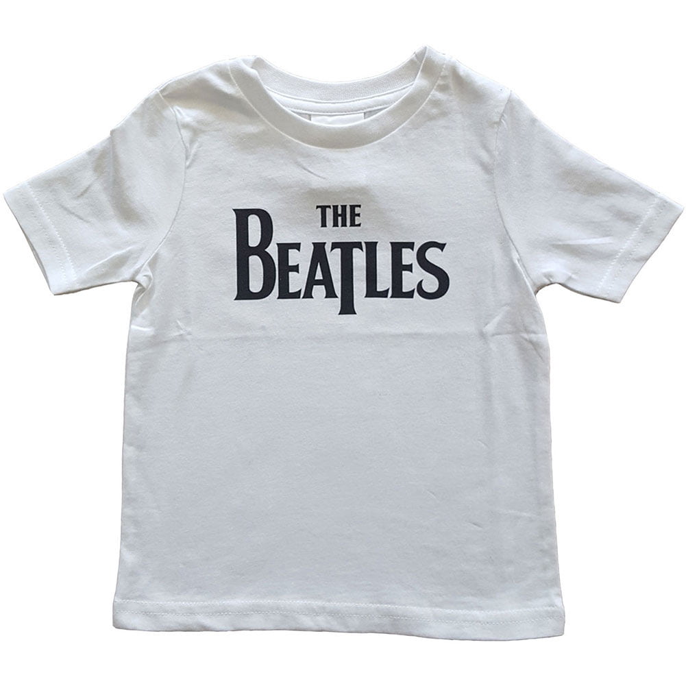 underviser Mægtig Enkelhed Beatles Baby Boys' Drop T Logo Childrens T-shirt 3 - 6 Months White -  Walmart.com