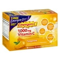 thumbnail image 2 of Emergen-C + 2 Bonus Emergen-Z (30 Count, Tangerine Flavor) Dietary Supplement Fizzy Drink Mix with 1000 mg Vitamin C, 0.33 Ounce Packets, 2 Emergen-Zzzz Samples Included, Caffeine Free, 2 of 5