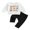 White, variant on RUINIXCW Toddler Baby Boy Girl Thanksgiving Outfit Infant Baby Boy Girl Fall Winter Clothes Pumpkin Turcky Printed Long Sleeve Crewneck Sweatshirt Jogger Pants Set