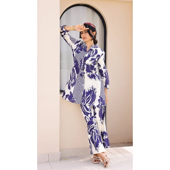 Top With Trousers Co-ords Set for Everyday Wear