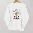 thumbnail image 4 of Women's Christmas Sweatshirts Xmas Printed Shirts Pullover Winter Sweaters Tops Long Sleeve Crew Neck Blouses Casual Holiday Christmas Clothing, 4 of 5