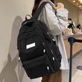 thumbnail image 6 of Fgnfyis Backpack for Girls Large Capacity Multi Compartment Sturdy Middle School Students Shoulder Bag Computer School Backpack Black, 6 of 7
