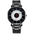 thumbnail image 4 of Men s Ultra Thin Watches Men Business Stainless Steel Mesh Belt, 4 of 5