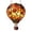 A, variant on Solar Hot Air Balloon Decor, Colorful Stained Light Ornament, Outdoor Hanging Decoration for Terrace Backyard and , Weatherproof Material, Fade Resistant Bright Finish
