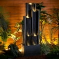 SunJet 5Tiers Indoor/Outdoor Garden Water Fountain 42.5inches Modern