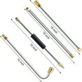 thumbnail image 6 of CURYMAY 2026 New 102 Inch Pressure Washer Extension Wand,Extension Pole for Pressure Washer with Gutter Extension,And 5 Spray Nozzle Tips for Roof Fence Window Washing Gutter Cleaner, 6 of 7