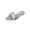 Silver, variant on Women Casual Sandals Sequin Slide Sandals Soft Lightweight All Season Comfy Low Heel Sandals