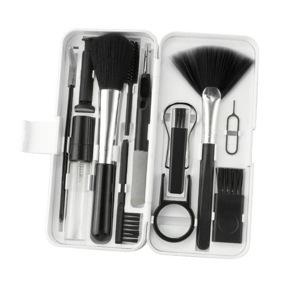 Complete 18 In 1 Cleaning Tool Kit for Computers Tablets Phones and Headphones
