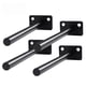 thumbnail image 1 of Soporte de pared Pomoko oculto redondo de 12 cm negro, 1 of 5