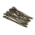 thumbnail image 3 of GUOOL 20pcs Metal Bookmark Hairpin Jewelry Making Charms Findings for Crafting Bronze, 3 of 8