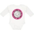 thumbnail image 3 of Inktastic Volleyball Girl Girls Long Sleeve Baby Bodysuit, 3 of 5