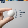 thumbnail image 3 of DecorRack 600 Small Cotton Balls for Make-Up, Nail Polish Removal, Applying Oil Lotion or Powder, 3 of 8