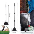 thumbnail image 3 of Snow Shovel, Flat Metal Snow Shovel Multi Purpose Ice Scraper Effective  for Lawn Edging, 3 of 7