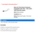thumbnail image 2 of Mass Air Flow Sensor Connector - Compatible with 1994 - 1996, 2000 - 2005 Chevy Impala 1995 2001 2002 2003 2004, 2 of 2