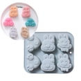 thumbnail image 2 of Milue Silicone Mould Clay Resin Ceramics Candy Fondant Candy Chocolate Soap Mould, 2 of 10