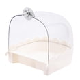 thumbnail image 2 of Baño para Pájaros, Bañera para Pájaros, Cuenco de Agua, Ducha para Pájaros, Fácil de Instalar, Bañera para Loros, Periquitos, Cacatúas, Pájaros Pequeñ, 2 of 7