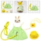 thumbnail image 5 of Conjunto para mascota conejo, hurone , chaleco, disfraz, ropa , verano, , boda, d Colco Arnés para vestido de conejo, 5 of 7