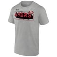 thumbnail image 2 of Men's Heather Gray San Francisco 49ers Super Bowl LVIII Team Members Roster T-Shirt, 2 of 5