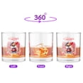thumbnail image 2 of Happy Valentine’s Day Adorable Pomeranian Puppy Holding Heart Balloon 11oz Whiskey Glass Mug Pom Dog Lover Gifts Whiskey Cocktail Glasses Cup - 00030, 2 of 5