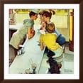 thumbnail image 2 of Art.com Soda Jerk, August 22,1953 Giclee Print by Norman Rockwell, Brown Frame Wall Art, 38" x 38", 2 of 4