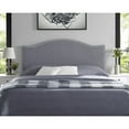 thumbnail image 4 of Naomi Home Cassandra Queen Bed Headboard, Button Tufted, Light Gray, 4 of 16