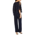 thumbnail image 2 of Connected Apparel Womens Overlay Wide Leg Jumpsuit, 2 of 2