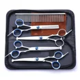 thumbnail image 7 of 5-in-1 Professional Dog Grooming Scissors Set – Stainless Steel Pet Thinning Shears & Safety Round Tip Trimming Kit for Home Salon Care, 7 of 7