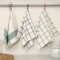 thumbnail image 5 of Uxcell 6 Pcs Tea Towel Clips with Cotton Loop for Hanging, 4.3 Inch Metal Towel Hooks Multipurpose Cloth Hangers for Home Kitchen Bathroom, Red(Heart), 5 of 7