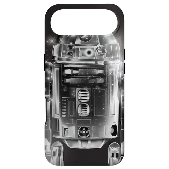 Funda de teléfono STAR WARS R2-D2 Retro Galaxy Black para iPhone Air