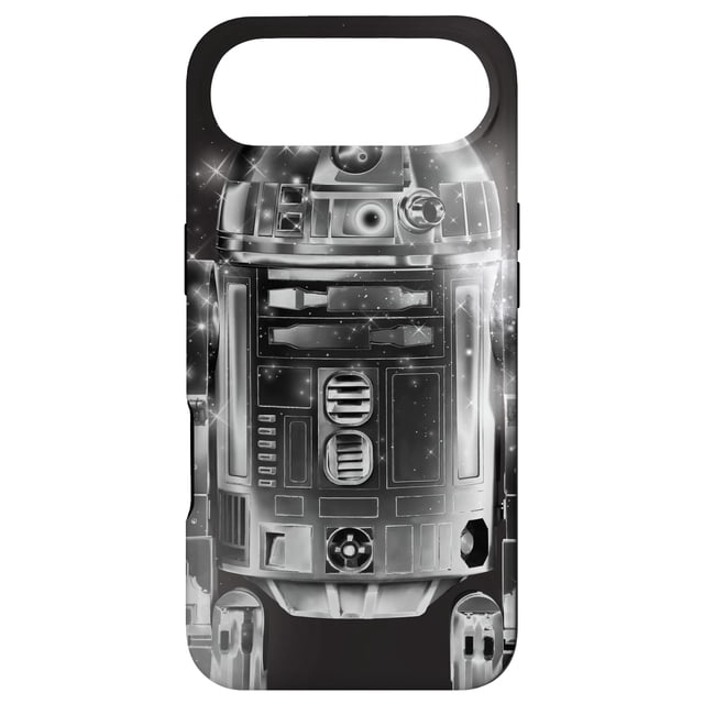 Funda de teléfono STAR WARS R2-D2 Retro Galaxy Black para iPhone Air