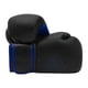 thumbnail image 4 of Guantes de boxeo adidas Hybrid 80 para boxeo, kickboxing, artes marciales mixtas, bolsa, entrenamiento y acondicionamiento físico, guantes de boxeo para hombre y mujer, peso (10 oz, negro/azul), 4 of 8