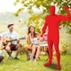 thumbnail image 4 of RKSTN Jum psuit Full Bodysuit Unisex Spandex Stretch Adult Costume Disappearing Man Body Suit, 4 of 7